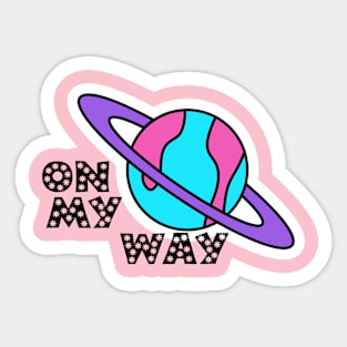 planet design Sticker